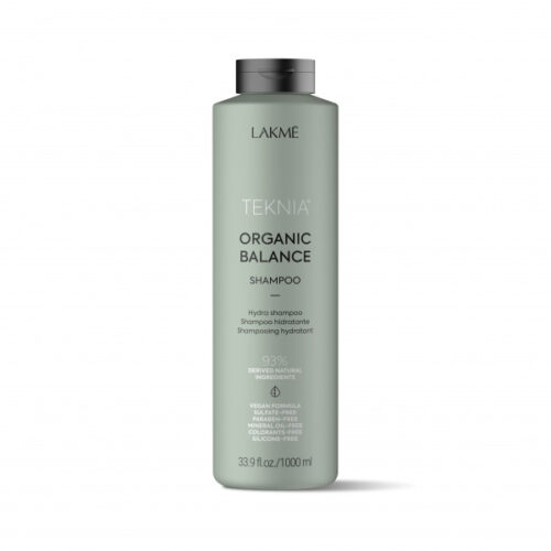 Бессульфатный увлажняющий шампунь для всех типов волос Lakme ORGANIC BALANCE 1000 мл - 1