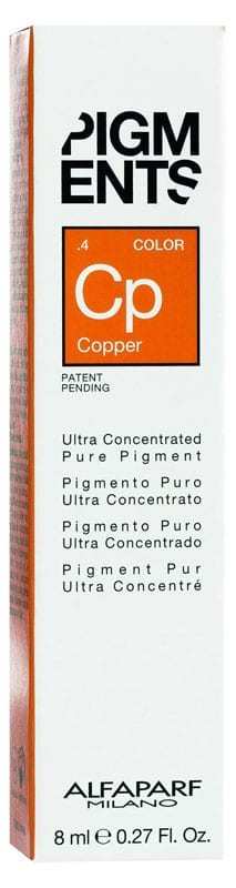 Пигмент-тюбик медный, ALFAPARF PIGMENTS Copper 8 мл 014108-1 - 1