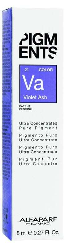 Пигмент-тюбик перламутрово-пепельный .21 ALFAPARF PIGMENTS Violet ash, 8 мл 014109-1 - 1