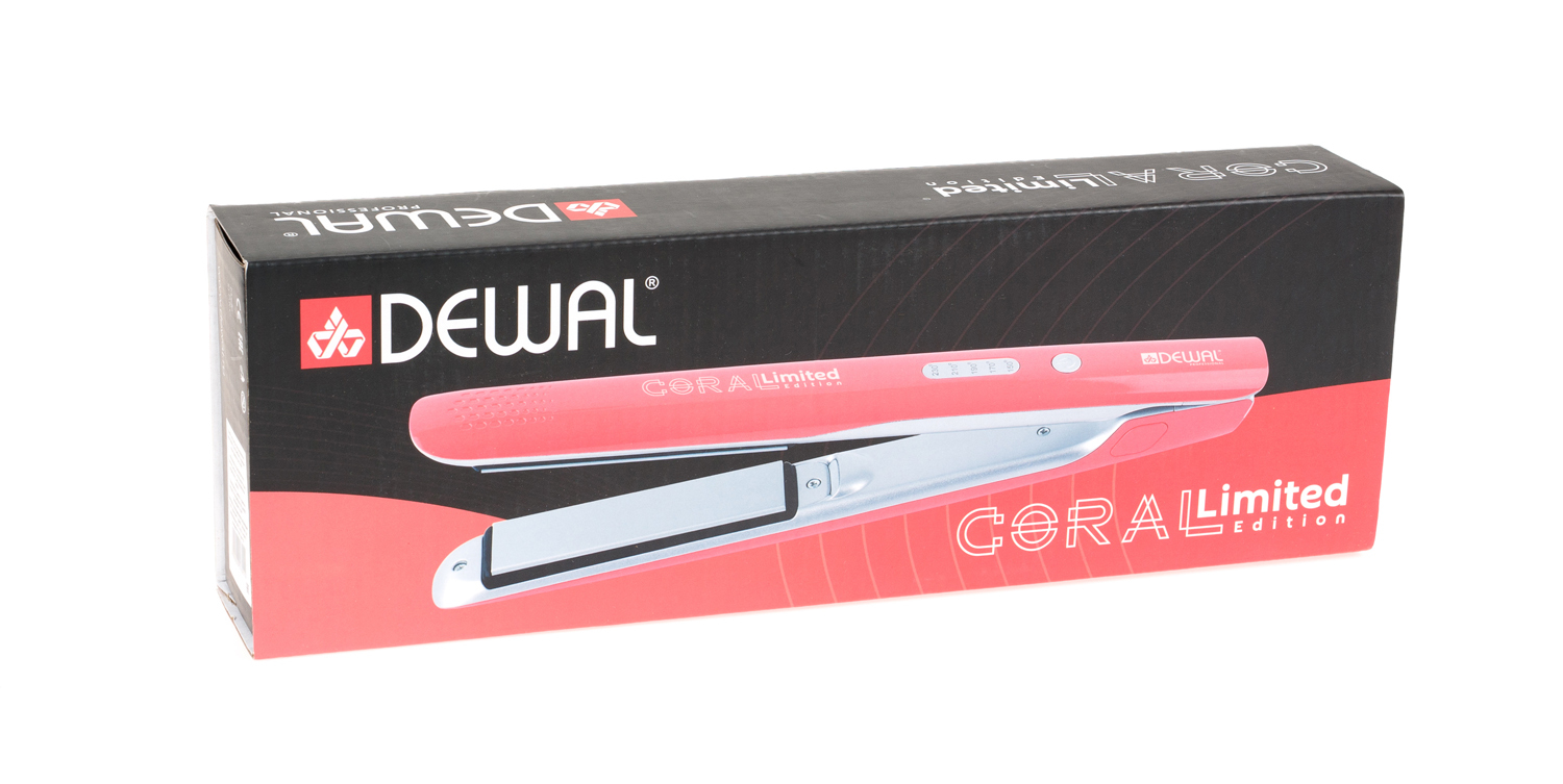 Щипцы для выпрямления волос Coral Limited Edition DEWAL 03-405 Coral - 5