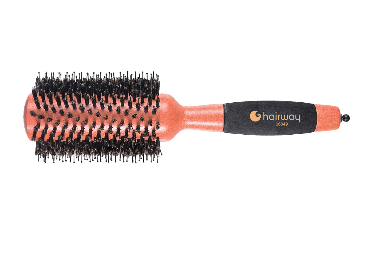 Hairway 06049 Helix брашинг для волос (65мм, деревянный, натуральная щетина) - 2