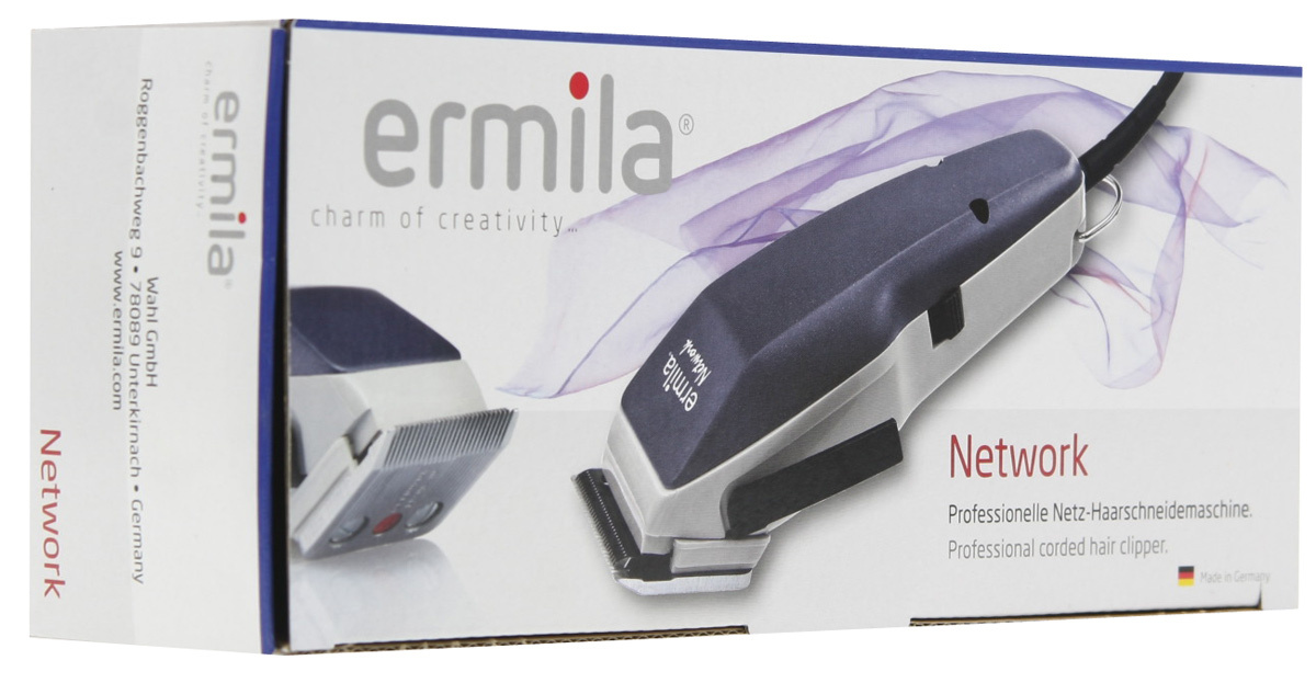 Машинка для стрижки (0,7 - 3 мм) Ermila Network 1400-0040 - 7