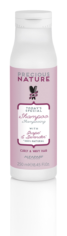 Шампунь для кудрявых  и вьющихся волос ALFAPARF PRECIOUS NATURE CURLY/WAVY HAIR SHAMPOO, 250 мл 15958 - 1