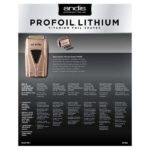 Шейвер для бритья Andis TS-1 Copper ProFoil Lithium Titanium Foil 17225 - 7