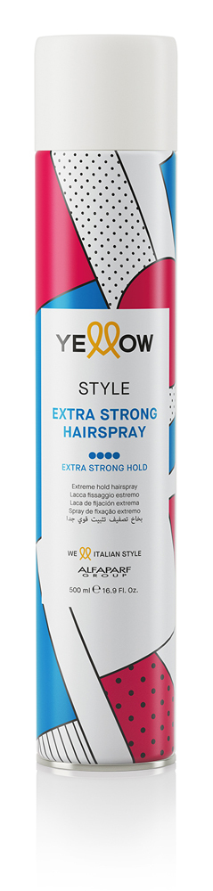 Лак для волос экстрасильной фиксации YE STYLE EXTRA STRONG HAIRSPRAY, 500 мл YELLOW 18399 - 1