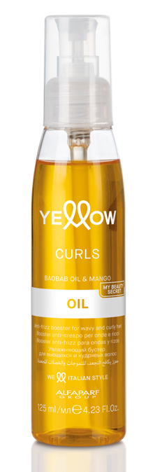 Масло для кудрявых и вьющихся волос Curls Oil YELLOW 20694 - 1