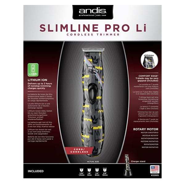 Профессиональный триммер для стрижки волос Andis D-8 Slimline Pro Li Nation 32685 - 4