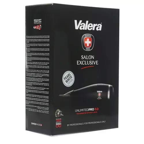 Фен Valera Unlimited Pro 5.0 Pearl White - 2400 Вт (UP 5.0 RC PW) - 12