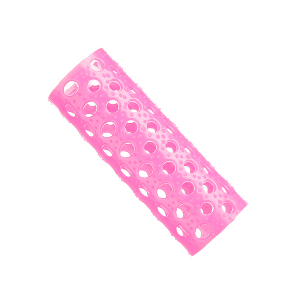 Бигуди пластиковые розовые, диаметр 20 мм - 1