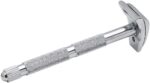 Станок контурный для бритья MERKUR хромированный, короткая ручка, лезвие в комплекте (1 шт) - 1