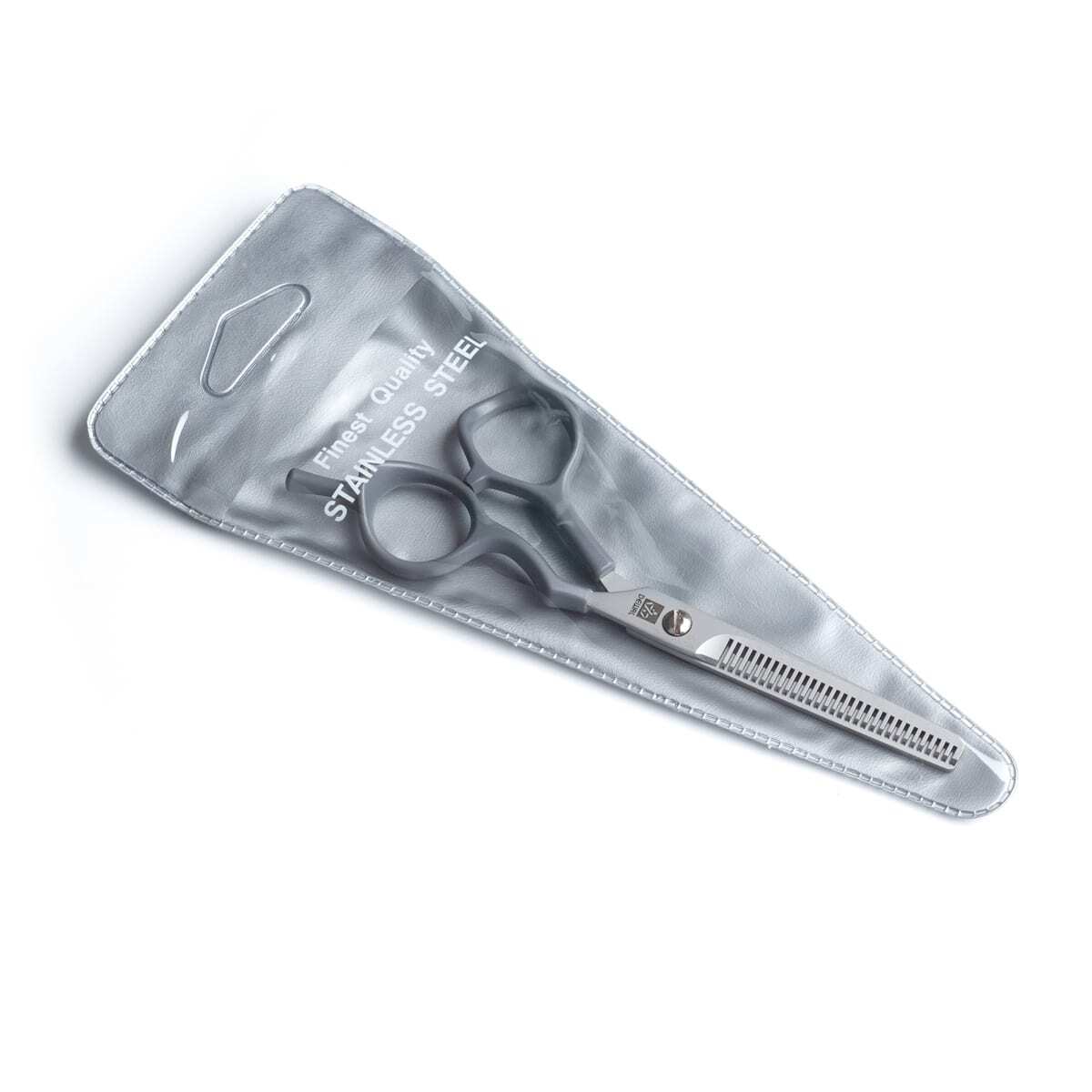 Парикмахерские ножницы EASY STEP филировочные 5.5" DEWAL 9652ASN-GY - 5
