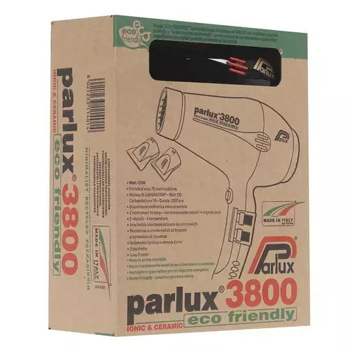 Профессиональный фен Parlux 3800 Eco Friendly 0901-3800 black - 9