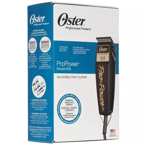 Профессиональная машинка для стрижки Oster Pro-Power-Delux 606-95 - 7