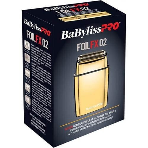 Профессиональный шейвер для бритья BaByliss PRO FOILFX02 Gold 4ARTISTS FXFS2GE - 11