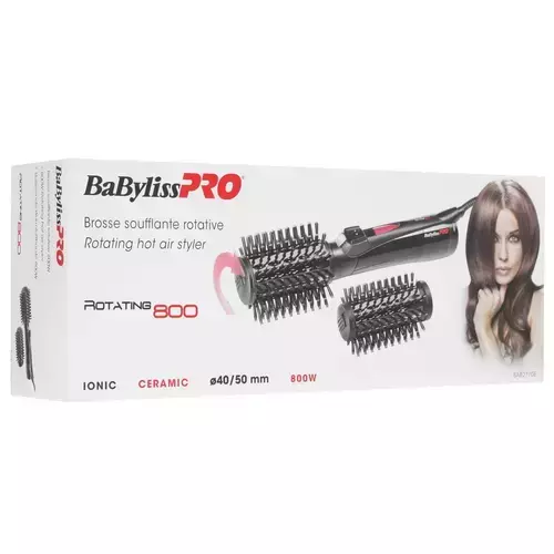 Фен-щетка для волос c вращающейся насадкой BaByliss PRO Rotating 800 BAB2770E - 7