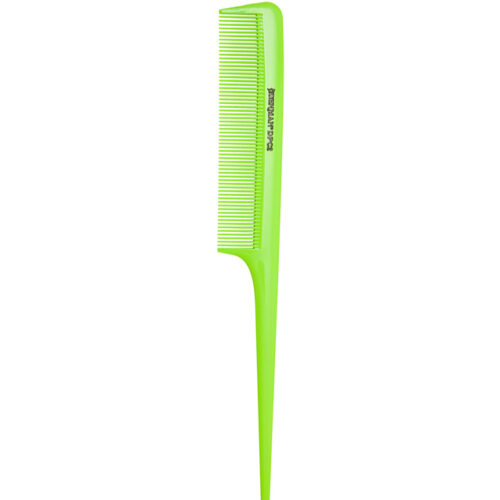 Расчёска Denman Neon Green с хвостиком - 1