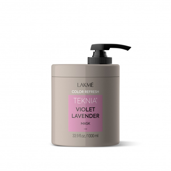 Маска  для обновления цвета фиолетовых оттенков волос Lakme REFRESH VIOLET LAVENDER MASK 1000 мл - 1