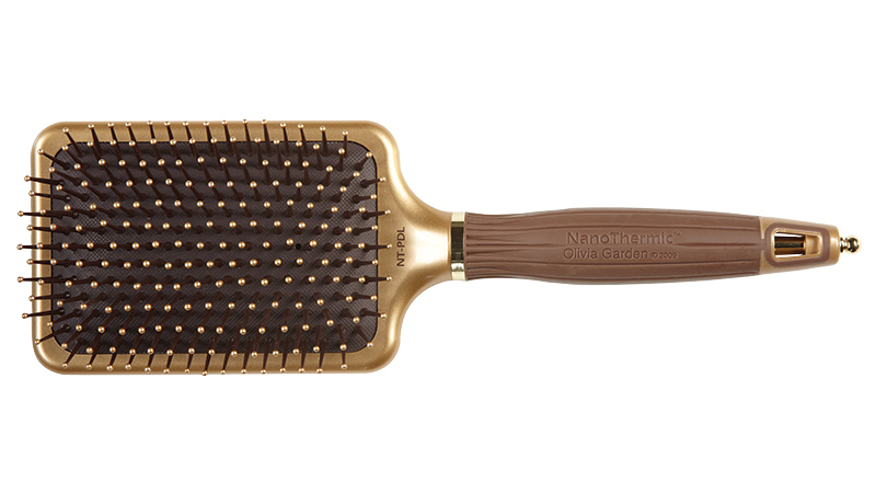 Щетка для волос Olivia Garden NanoThermic широкая - 1