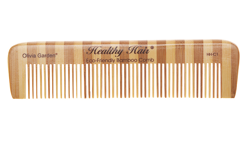 Расчёска для волос Olivia Garden бамбуковая - 1