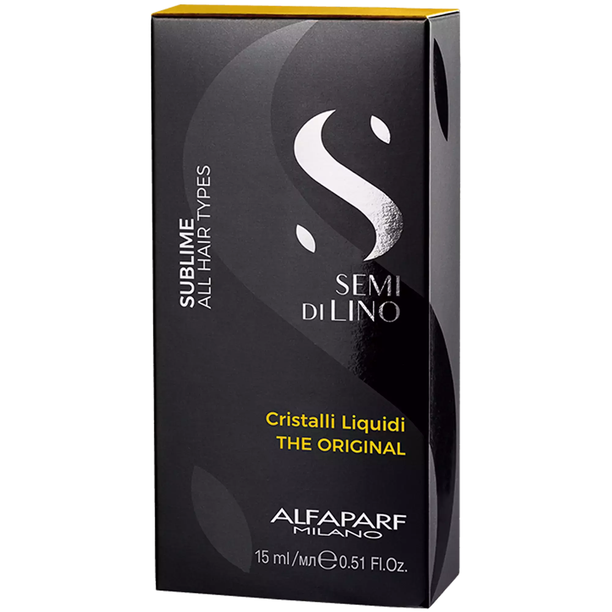 Масло против секущихся волос, придающее блеск ALFAPARF SDL SUBLIME CRISTALLI LIQUIDI, 15 мл 16454 - 3