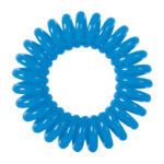 Резинки для волос "Пружинка" цвет синий (3 шт) DEWAL BEAUTY DBR03 - 1