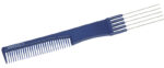 Расческа для начеса с металлическими зубцами синяя DEWAL BEAUTY DBS6506 - 1
