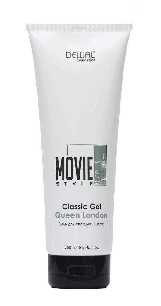 Гель для укладки волос Movie Style Classic Gel Queen London, 250 мл DEWAL Cosmetics DC50001 - 1