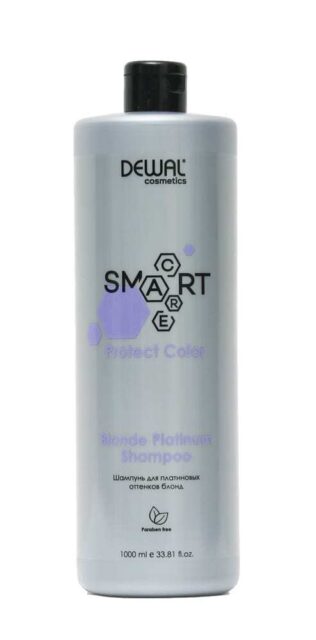 Шампунь для светлых волос SMART CARE Protect Color Blonde Platinum Shampoo DEWAL Cosmetics DCC20107 - 1