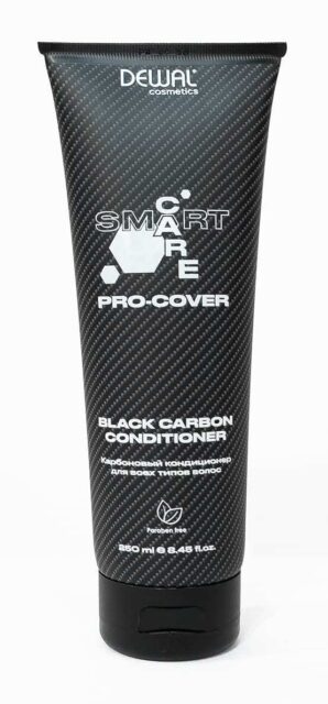 Карбоновый кондиционер для всех типов волос SMART CARE PRO-COVER Black Carbon Сonditioner, 250 мл DEWAL Cosmetics DCP20503 - 1