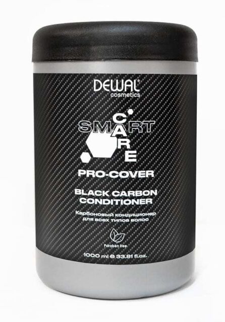 Карбоновый кондиционер для всех типов волос SMART CARE PRO-COVER Black Carbon Сonditioner, 1000 мл DEWAL Cosmetics DCP20505 - 1