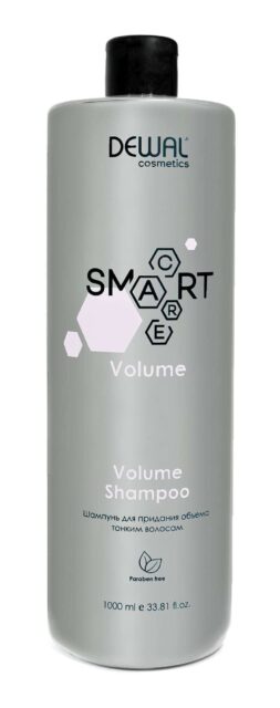 Шампунь для придания объема тонким волосам SMART CARE VOLUME SHAMPOO, 1000 мл DEWAL Cosmetics DCV20402 - 1