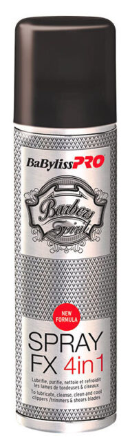 Спрей охлаждающий BaByliss PRO FX SPRAY 4 в 1 FX040290E для машинок (150мл) - 1