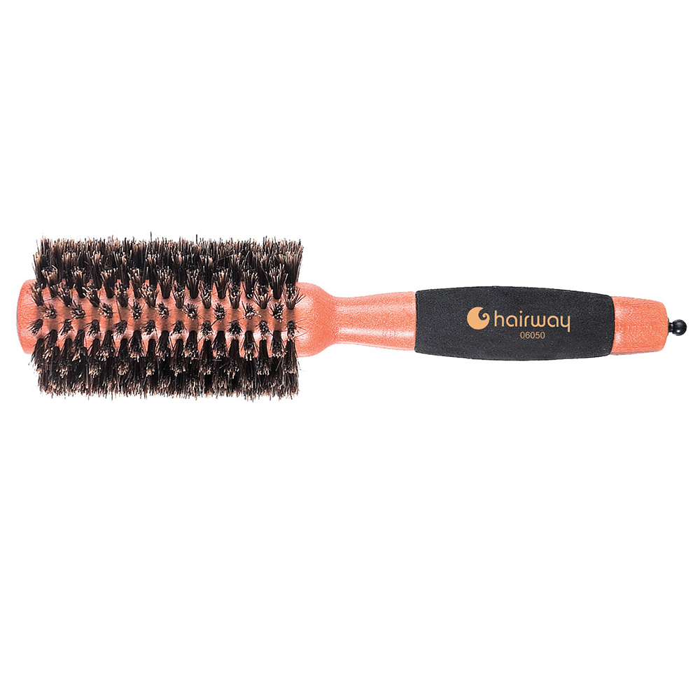 Hairway 06050 Gold Wood брашинг для волос (60мм, натуральная щетина) - 1