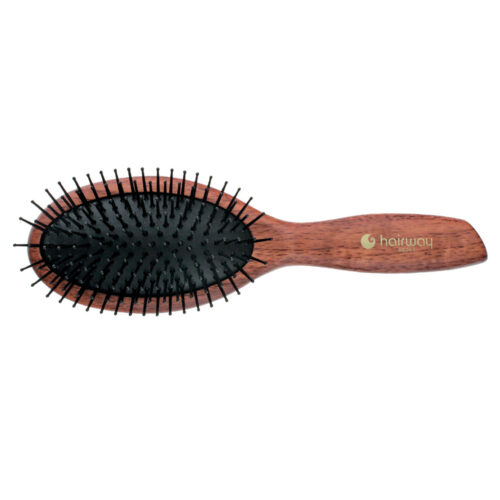 Hairway 08261 Light Wood щетка для волос (11 рядов, деревянная, овальная) - 1