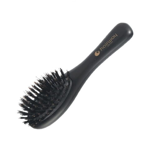 Hairway 08192 Black Imagin щетка для волос (7 рядов, деревянная, черный) - 1