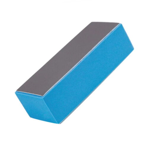 Hairway 11170 полировочный блок для ногтей (трехсторонний, синий) - 1