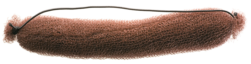 Валик для прически коричневый 21 см DEWAL HO-5112 Brown - 1