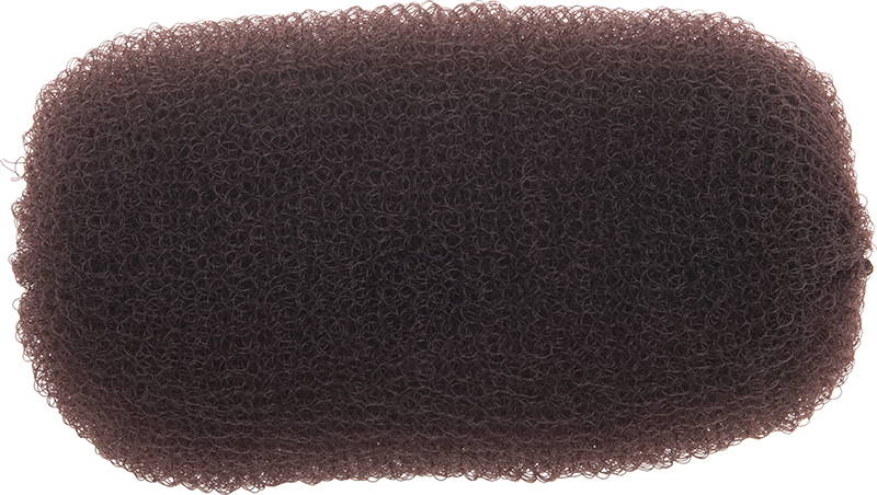 Валик для прически коричневый 12 см DEWAL HO-5114 Brown - 1