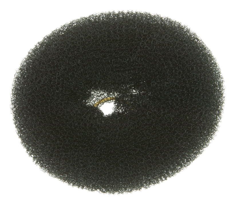 Валик для прически черный 10 см DEWAL HO-5149Black - 1