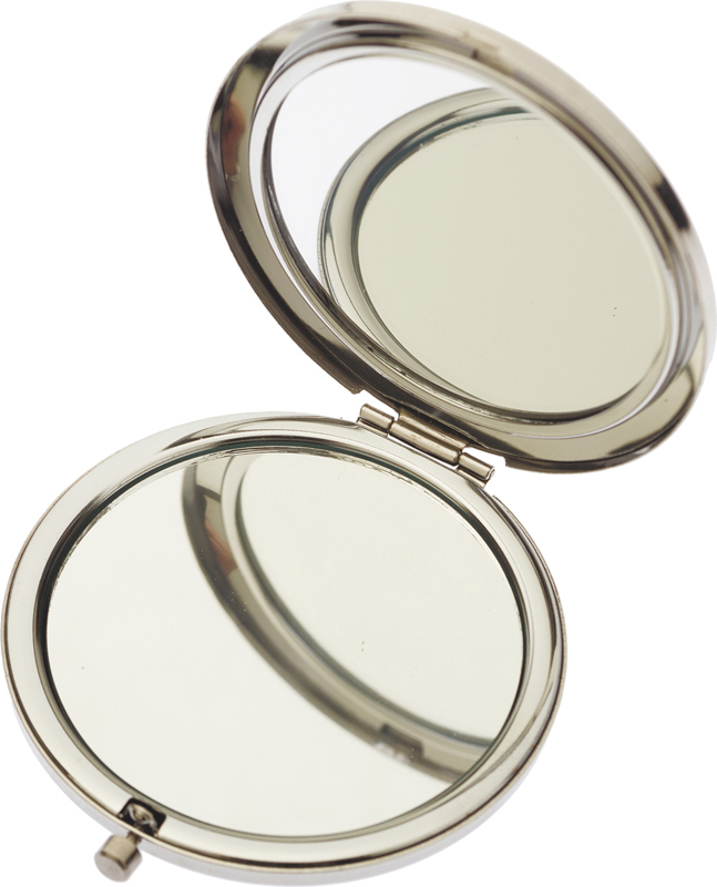 Зеркало серия "Дикая природа" карманное круглое, d 7 см DEWAL BEAUTY JM-01234B - 2