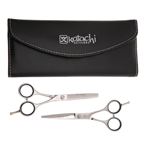 Комплект парикмахерских ножниц Katachi в чехле, K2 - 1