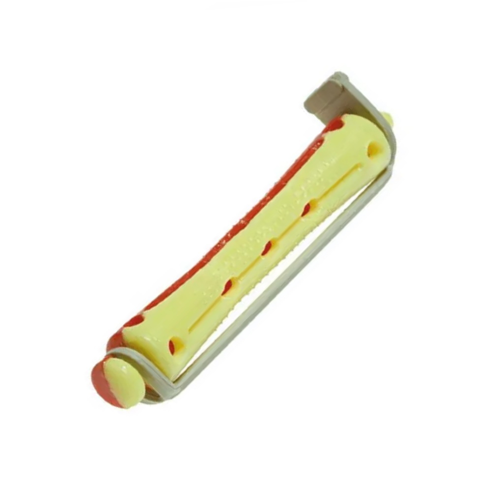 Коклюшки для химической завивки Sibel 4500139 (9мм, короткие, желто-красные, 12шт) - 1