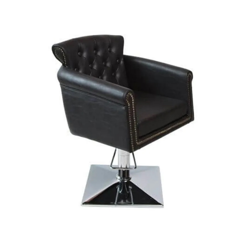 Кресло парикмахерское Hairway "Венера" цвет черный (56038) - 1