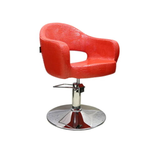 Кресло парикмахерское Hairway "Жасмин" цвет красный крокодил (56356-141) - 1