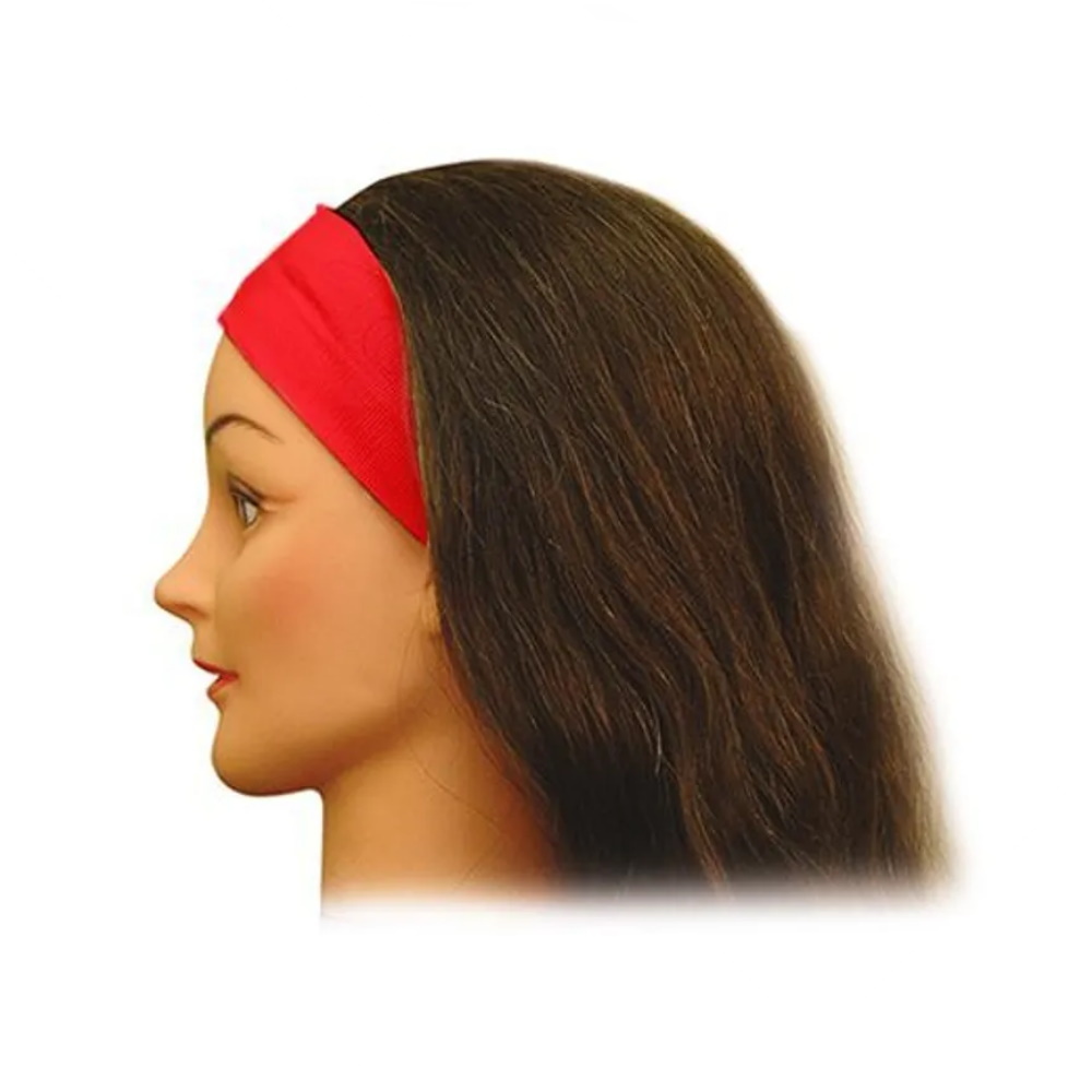 Лента для волос Sibel, синтетическая, 4.5 см (красная) арт. 5050223-07 - 1