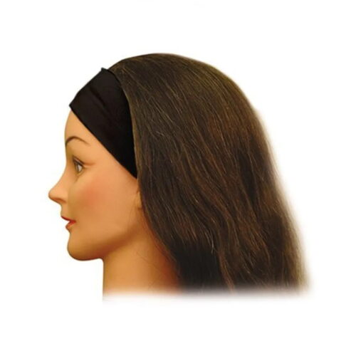 Лента для волос Sibel, синтетическая, 4,5 см (черная) арт. 5050223-02 - 1