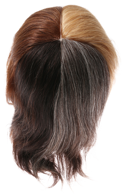Голова-манекен учебная (4 цвета) для парикмахеров DEWAL M-2049A - 2
