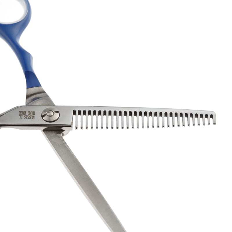 Парикмахерские  ножницы COLOR STEP филировочные 28 зубцов 5.5" DEWAL ML55AS-BL - 4