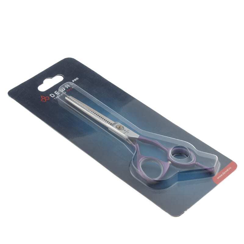 Парикмахерские  ножницы COLOR STEP филировочные 28 зубцов 5,5" DEWAL ML55AS-PR - 5
