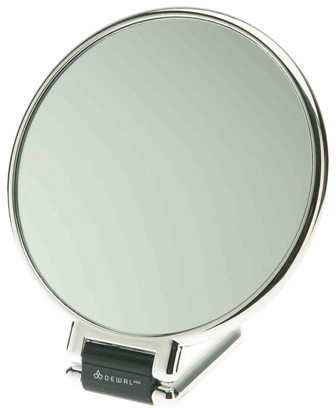 Зеркало настольное серебристое (14 х 23 см) DEWAL MR-330 - 1
